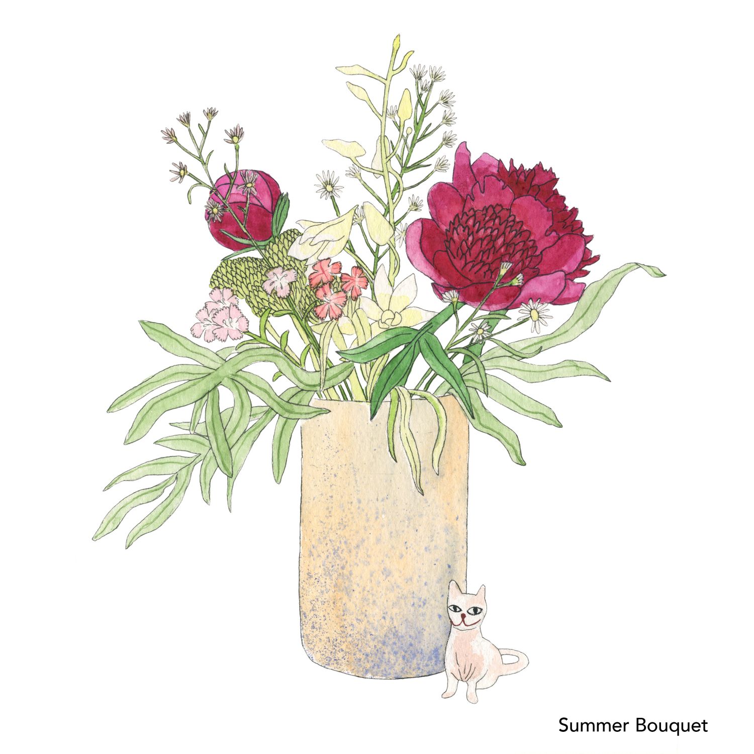 Bouquet Greeting Cards