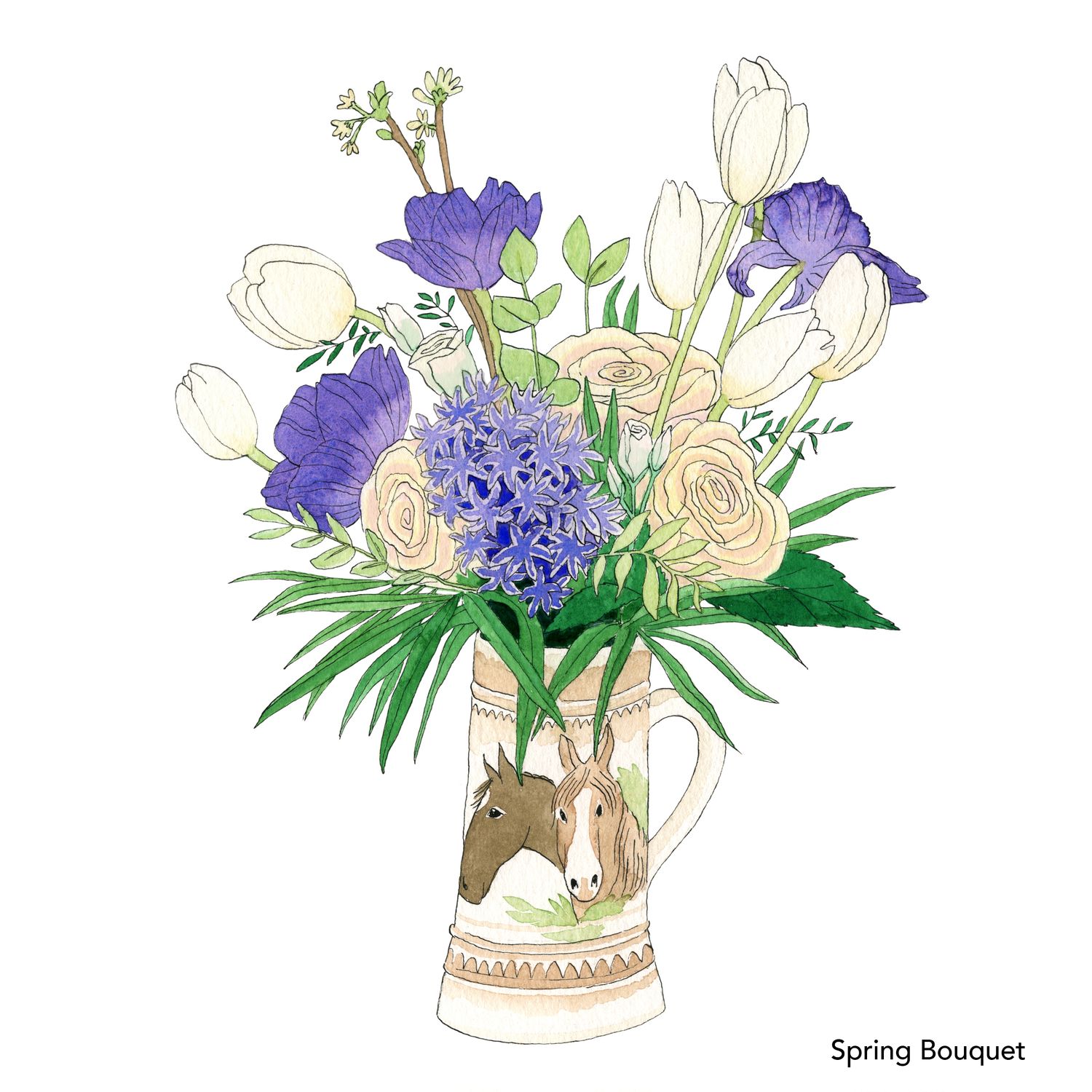 Bouquet Greeting Cards