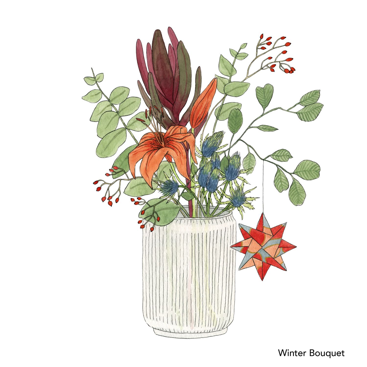 Bouquet Greeting Cards