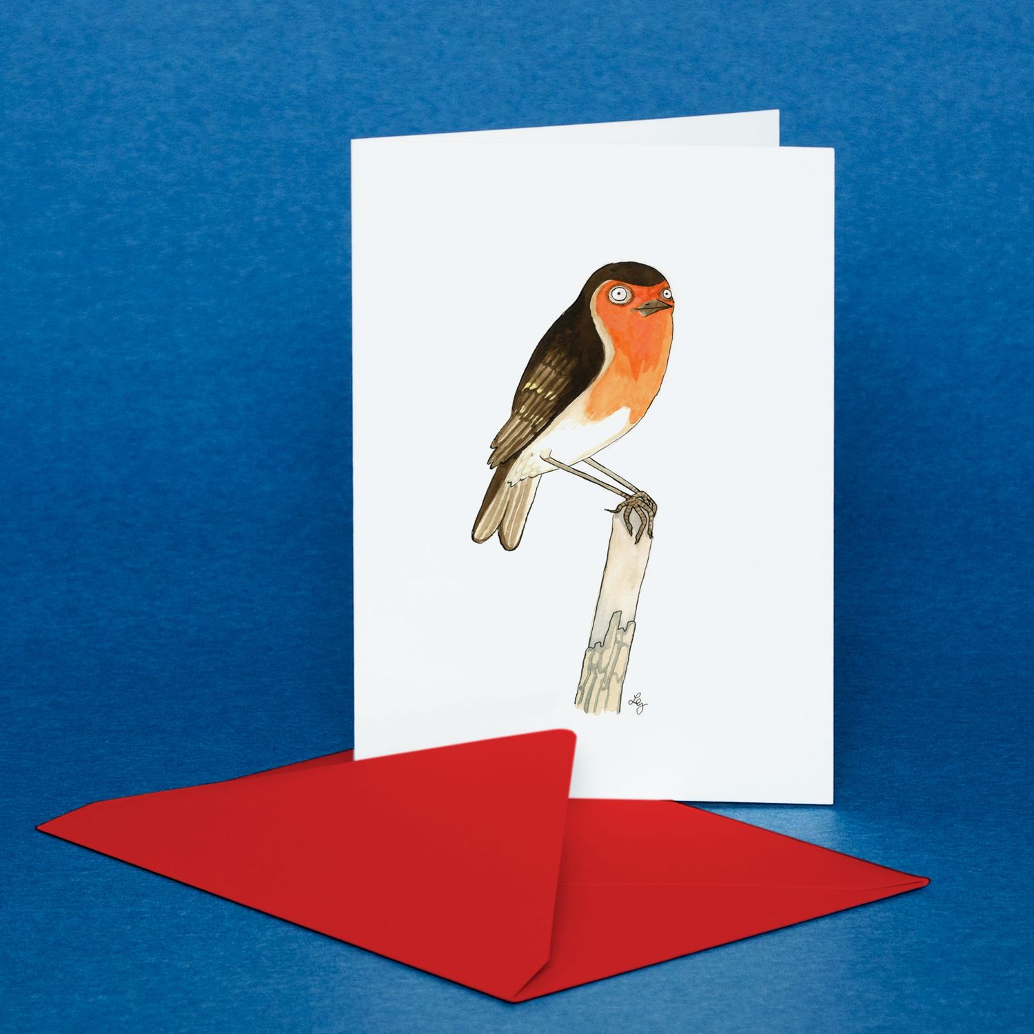 Red Robin Greeting Card