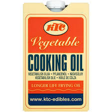 KTC Vegetable Cooking Oil BIB 1x20ltr