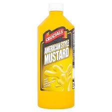 Crucials Mustard Squeezy 1x1ltr