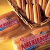 Americana Soft Hot Dog Rolls 1 x 48