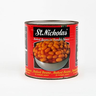 St Nicholas Baked Beans 1 x A10