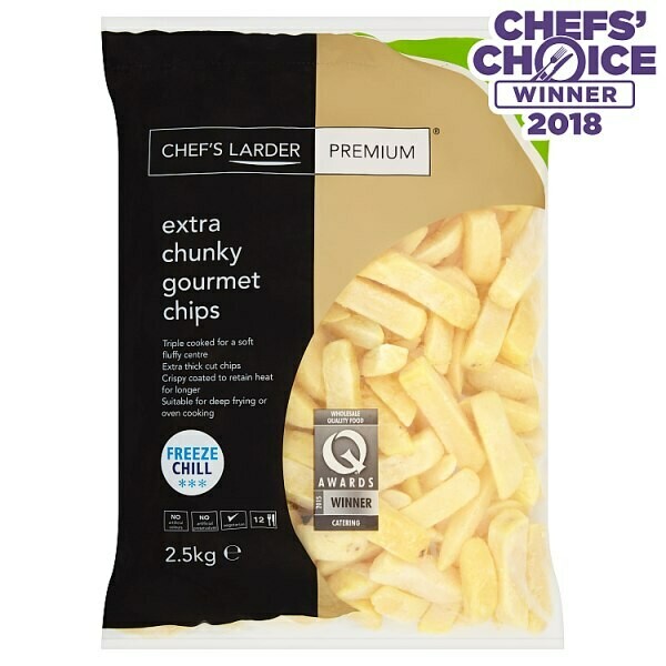 OVEN COOK
Premium Extra Chunky Gourmet Chips 2.5kg