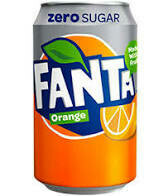 Fanta Orange Zero Cans (GB) 24x330ml