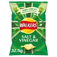 Walkers Salt & Vinegar Crisps 1x32 Standard