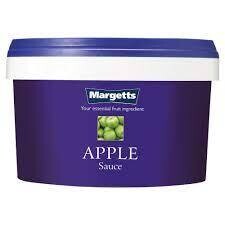 Margetts Apple Sauce 1x2.5kg