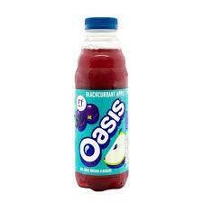 Oasis Blackcurrant Bottles 12x500ml