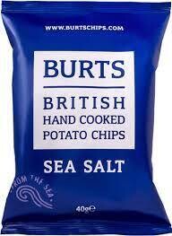 Burts Sea Salt Crisps 20x40g
