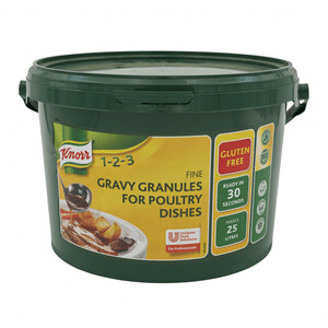 Knorr Gluten Free  Gravy Granules Poultry  
1 x 25ltr