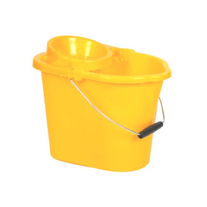Yellow Mop Bucket 1x15ltr