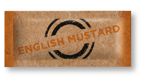 English Mustard Sachets 1 x 300