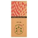 Ecopac Red/White Stripe Paper Straws 1 x 250
