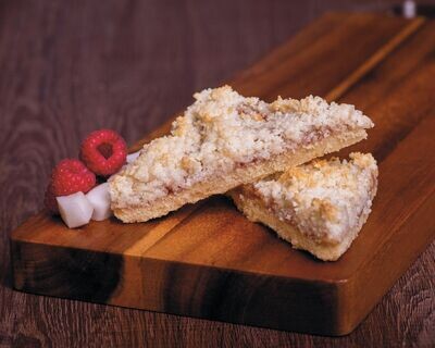 Raspberry & Coconut Triangle Cut  Tray Bake 
1 x 12 PTN