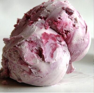 Marshfield Blackcurrant Clotted Cream Ice Cream 1x5ltr