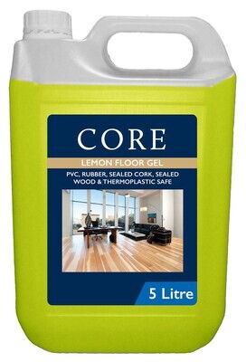 Core Brand Lemon Floor Gel 1 x 5 Ltr