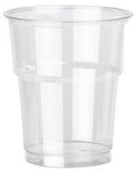 16oz Clear Tumbler RPET Smoothie Cup 1x1000