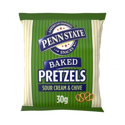 Penn State Sour Cheese & Chive  Pretzels 33x30g