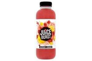 Juice Burst Raspberry Lemonade Bottles 12x500ml