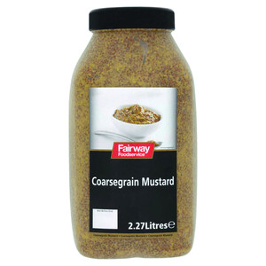 Wholegrain Coarse Mustard 1x2.27ltr