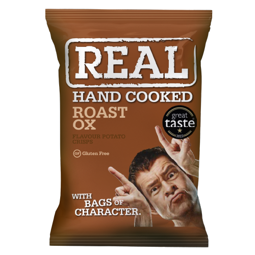 Real Crisps Roast Ox 24x35g
