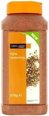 Chef's Larder Fajita Seasoning 1x670g