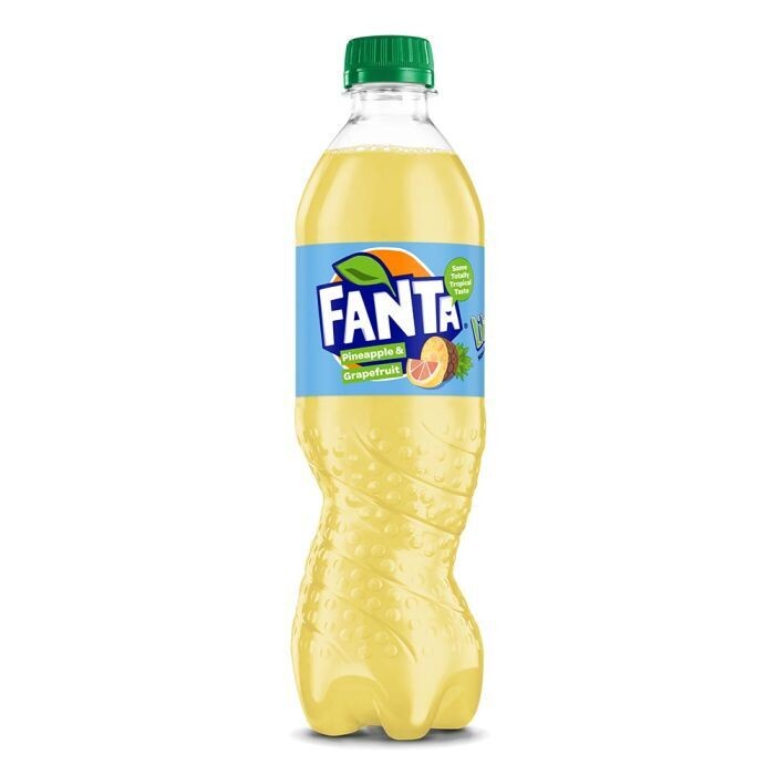 Fanta Pineapple & Grapefruit Bottles 12x500ml