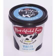Marshfield Vanilla Clotted Cream Mini Tubs 12x125ml