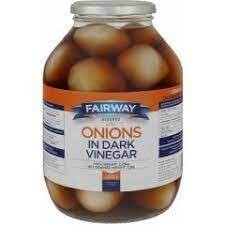 Pickled Onions in Dark Vinegar 1x2.25kg