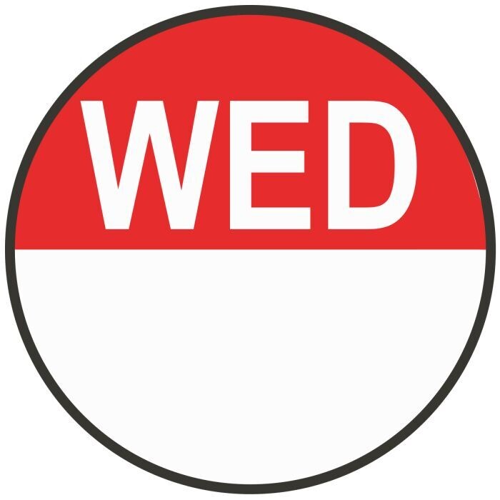 Wednesday Day Dots 1x1000