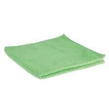 Green Microfibre Cloths (40x40cm) 1x5
