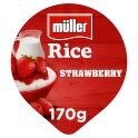 Müller Rice Strawberry Low Fat Pudding Desserts 12x170g