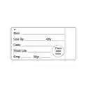 Use By Labels Removeable (51x102mm) 1x500