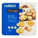 Chef's Larder Biscuits for Cheese 1x1kg