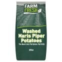 Farm Fresh Washed Maris Piper Potatoes 1x20kg