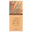 Ecopac Assorted Colours Straight Paper Straws 1x250