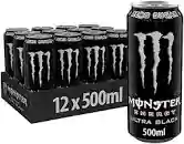Monster Energy Ultra Black Cans (Sugar Free) 12x500ml
