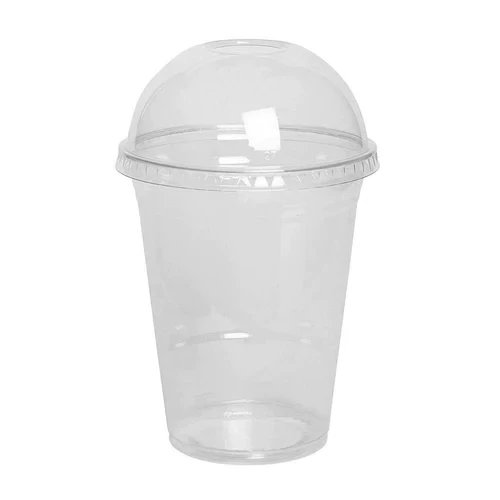 16oz Smoothie Clear Cups & Lids 1x50