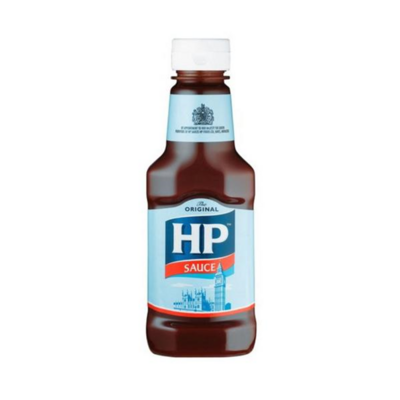 HP Table Top Brown Sauce Bottles 8x285g