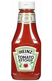 Heinz Table Top Tomato Ketchup Bottles 10x342g