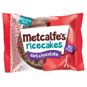 Metcalfe's GF Dark Chocolate Rice Cakes 12x34g