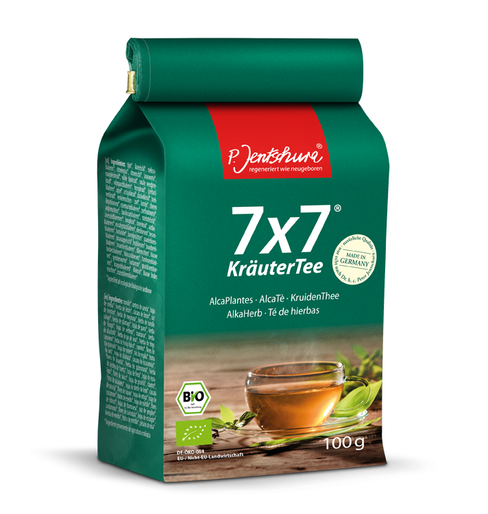 7x7 KräuterTee 100g -Puhdistava emäksinen yrttijuoma