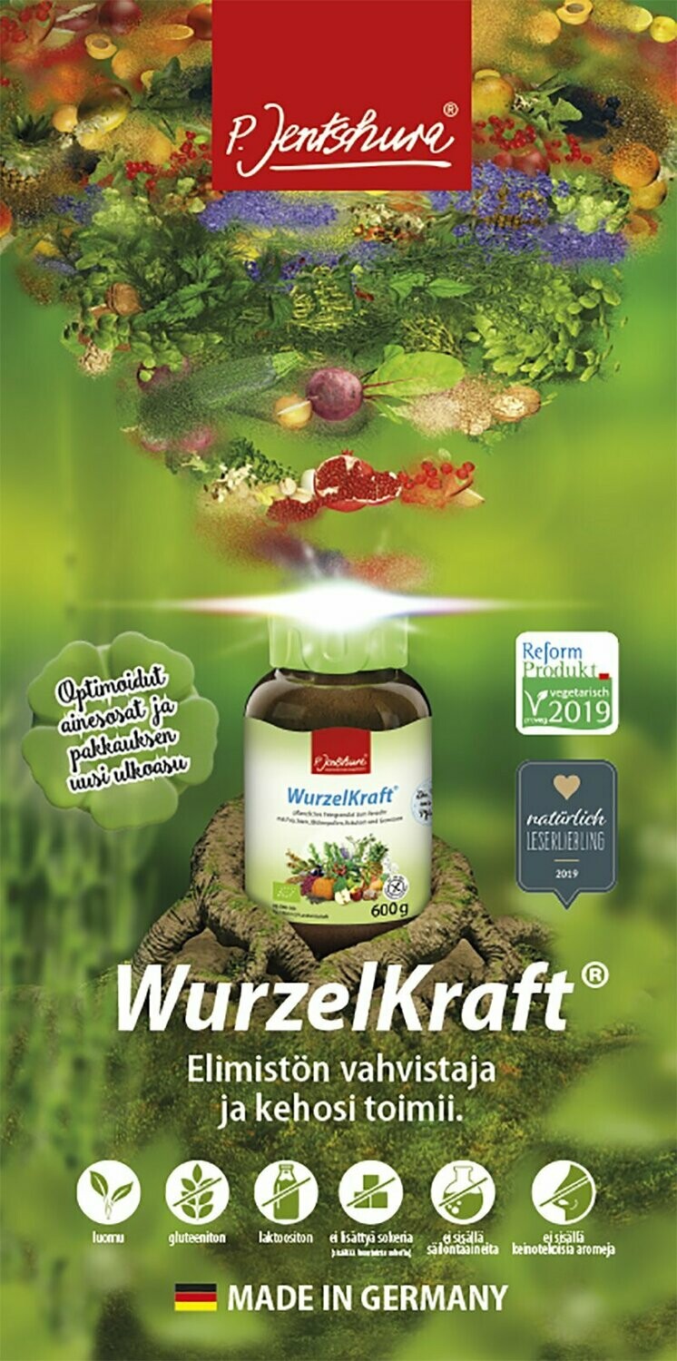 WURZELKRAFT BIO 60g - emäksinen ravintorouhe!