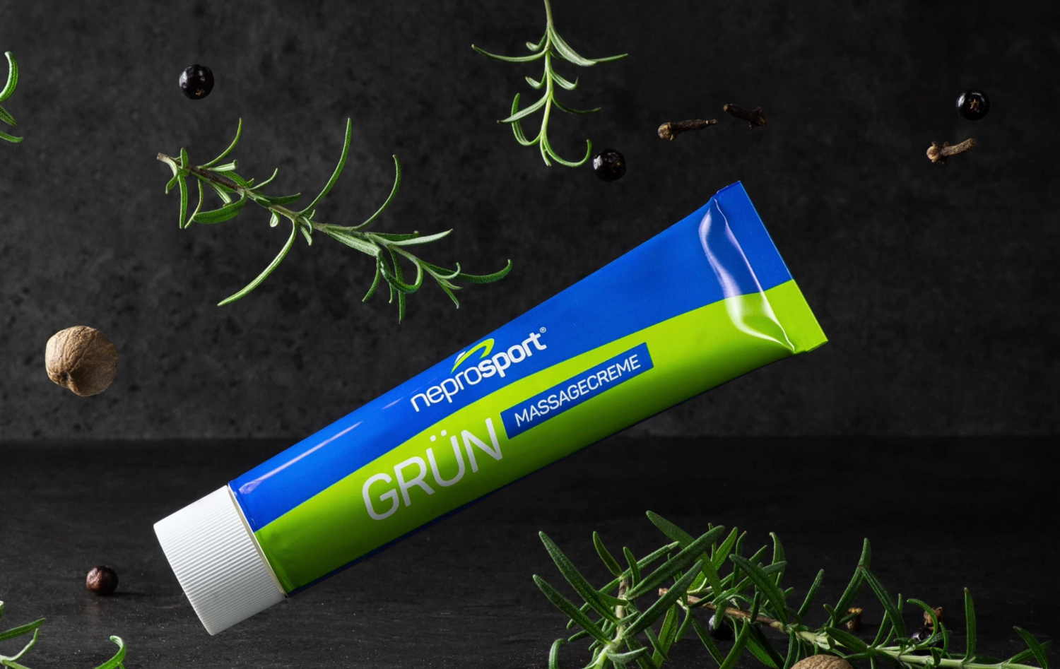 NeproSport Grün massagecreme