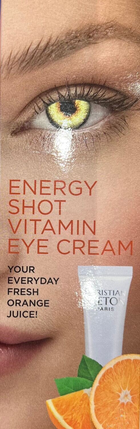 ENERGY SHOT VITAMIN EYE CREAM UUTUUS!