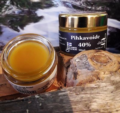 LEHTO PEAT PIHKAVOIDE 40 % - Kuusenpihkavoide