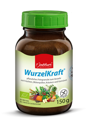 WURZELKRAFT BIO 150g - emäksinen ravintorouhe! WURZELKRAFT BIO 150g - emäksinen ravintorouhe!
