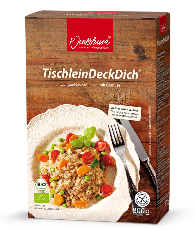 TischleinDeckDich 800g - Gluteeniton ateria!