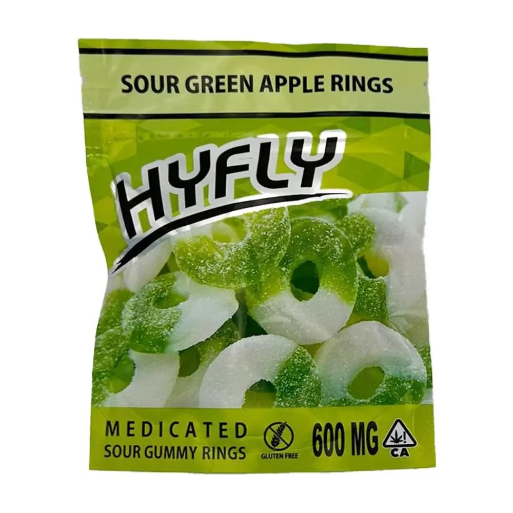 Sour Green Apple Gummies